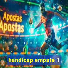 handicap empate 1